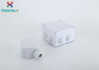 Açık / Kapalı İçin Açık Gri Elektrik Bağlantı Kutusu IP65 Su Geçirmez Koruma