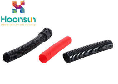 AD15.8 Siyah &amp;amp; Kırmızı Esnek Hortum Borusu Standart Plastik Oluklu Boru