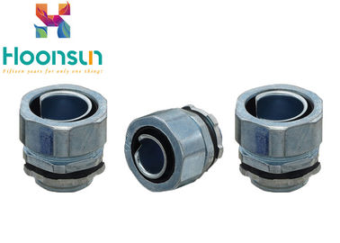 DPJ100 Esnek Boru Bağlayıcı Metal Hortum Ucu Stil Düz Ortak Konnektör IP65