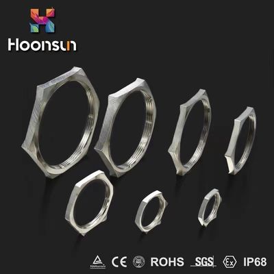 NPT1/2 EMC Kilit Somunu Kablo Rakoru Aksesuarları IP68 Galvanik
