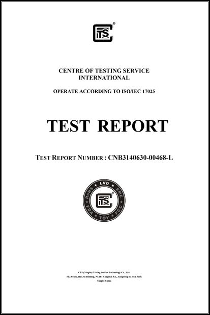 Çin ZHEJIANG HONGXIANG CONNECTOR MANUFACTURING CO.,LTD. Sertifikalar